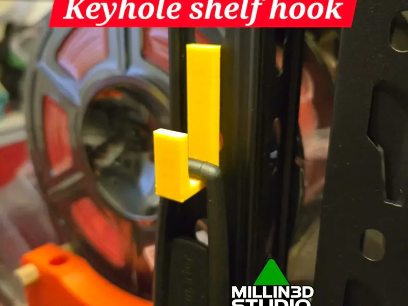 Keyhole Shelf Hook