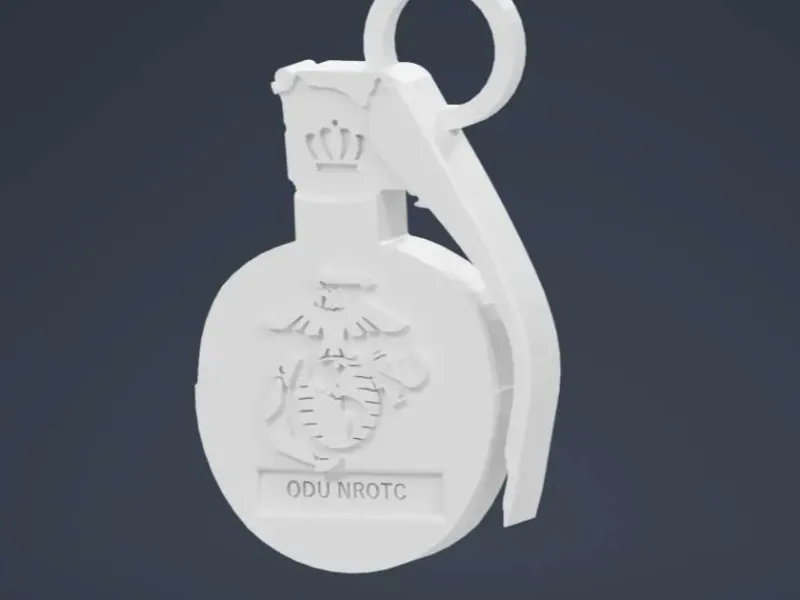 Marine NROTC key chain