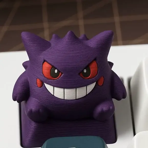 Gengar Pokemon keycap