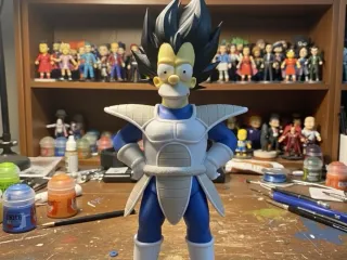 Homer Saiyan – El Guerrero Más Inesperado