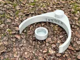 Geocaching Hideout Nano 60mm signpost clip-2