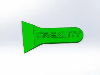 Crealiti print bed scraper