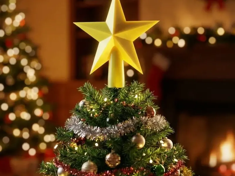 Christmas tree star