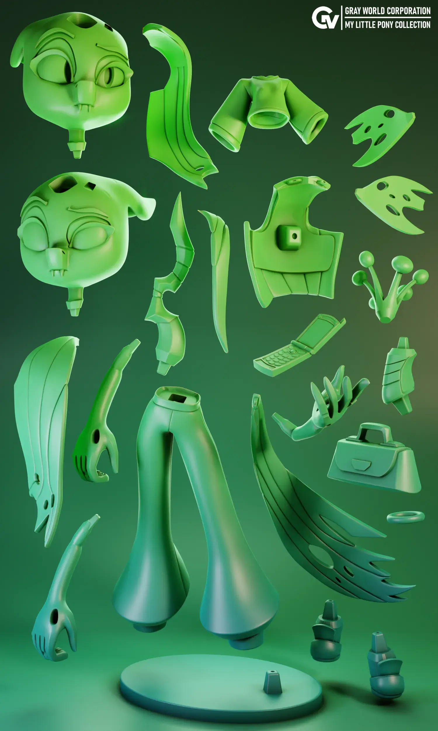 Reina Chrysalis "Chibi" | My Little Pony