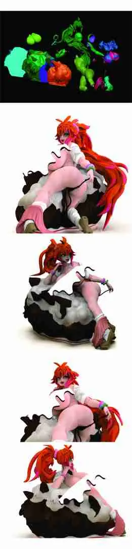 Waifus at Work "Ice Cream"