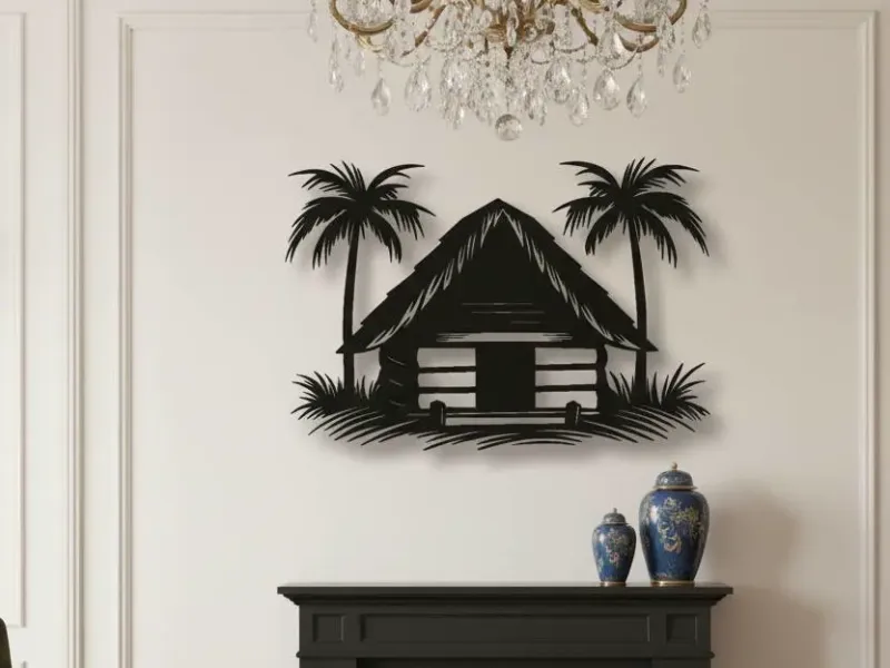 Tropical-Cabin-Wall-Art