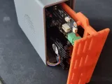 Raspberry Pi 5 + Pimoroni NVMe Base – Rear-Port Case-3