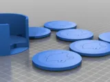 Christmas coasters-1