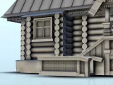 Slavic wooden house with access ramp and canopy (12) - minia-8