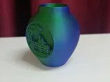 A vase carved with a romantic scene-4