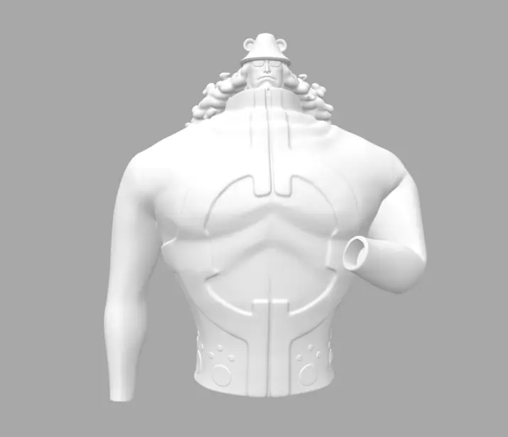 Bartholomew Kuma One Piece 3D STL File