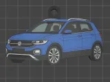 Volkswagen T-Cross Keychain-0