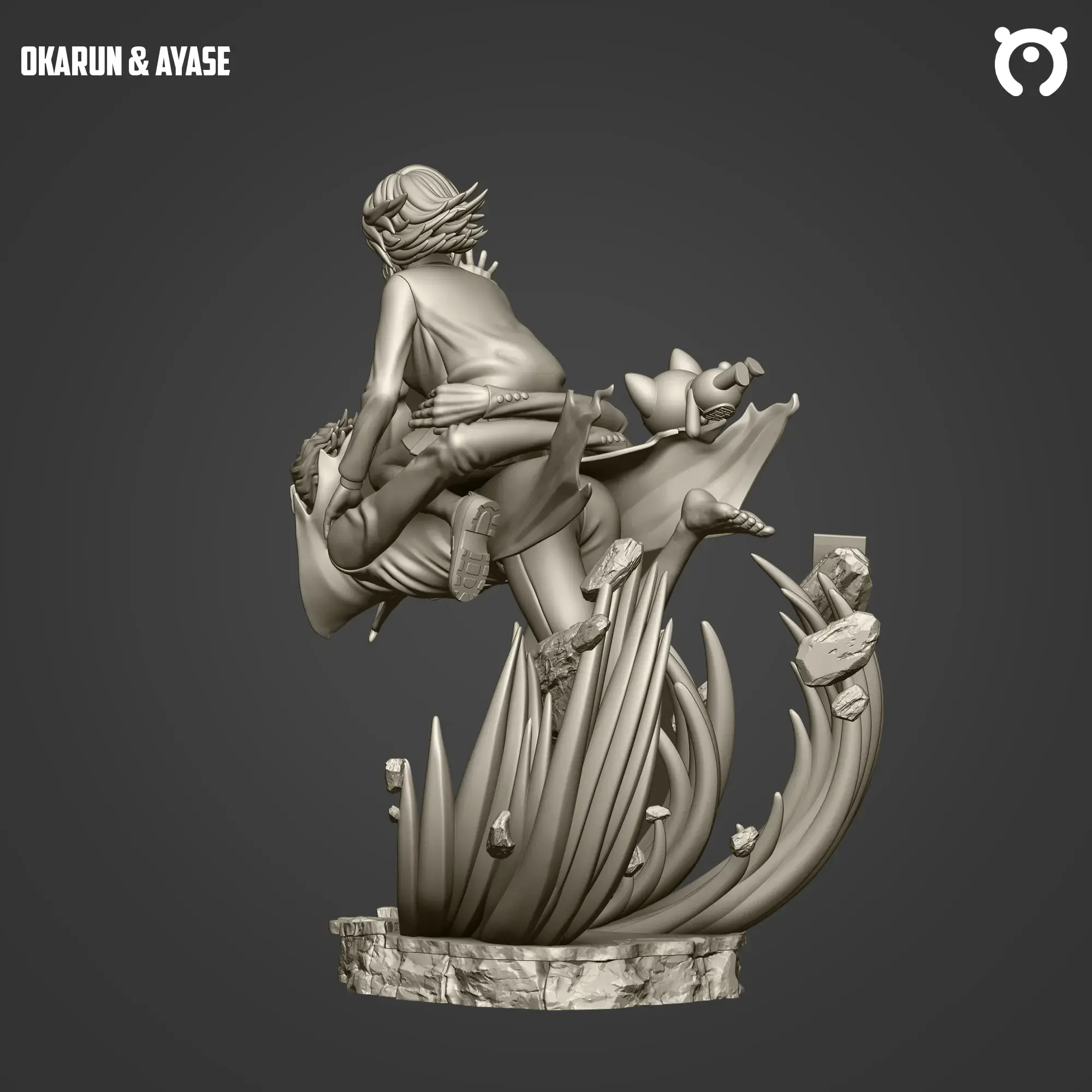 Characters & Creatures STL Download - Ayase & Okarun - DanDaDanby