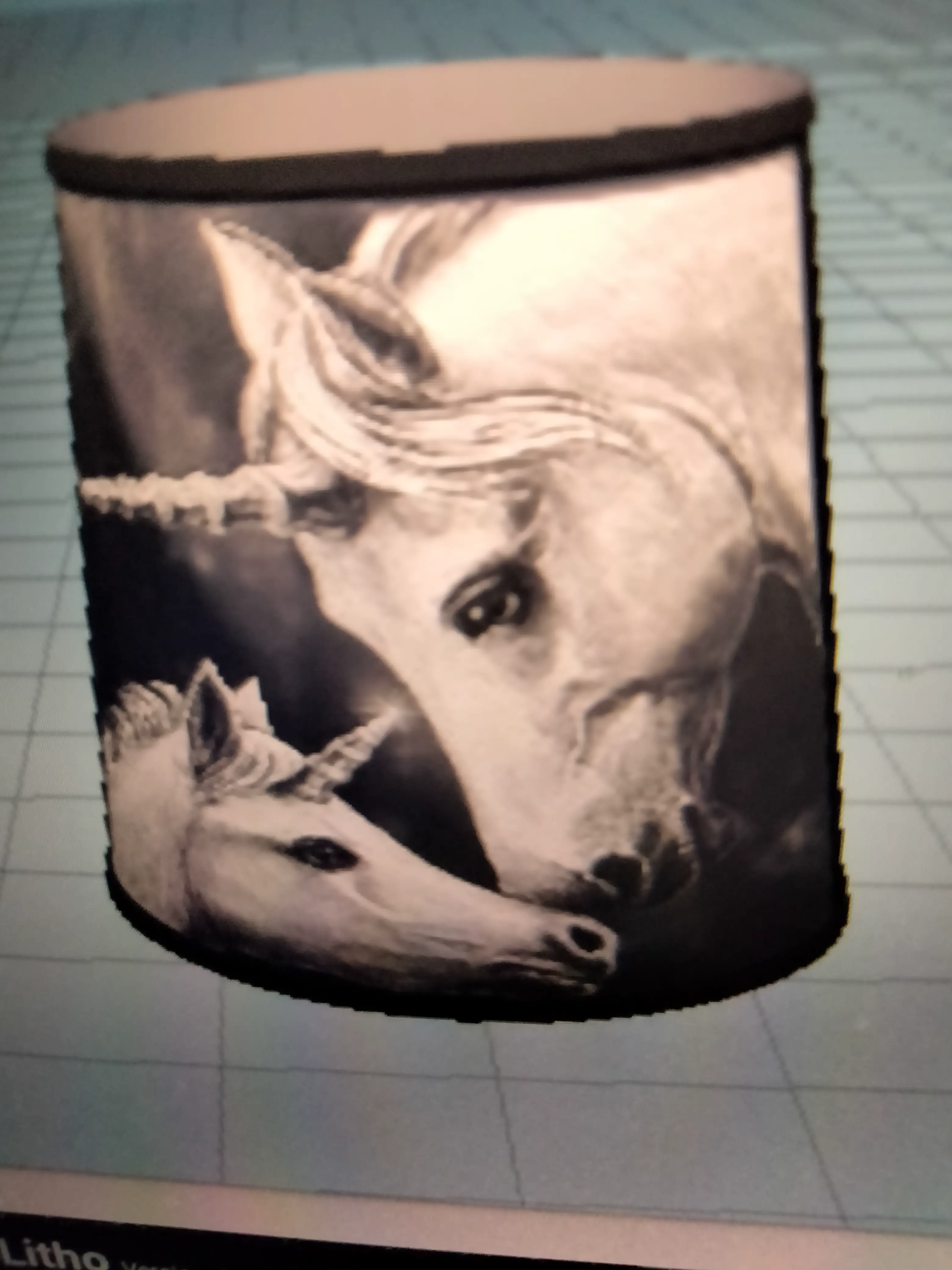 unicorn 🦄 lamp🛋️ shade