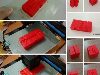 Kobayashi Fidget Cube - with Chinese lucky word
