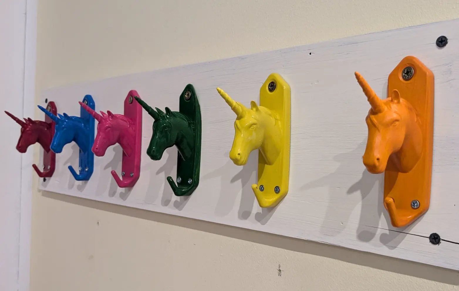 Einhorn-Regenbogen-Garderobe