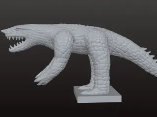 Mujundarictis Ferasper Dinosaur Hybrid