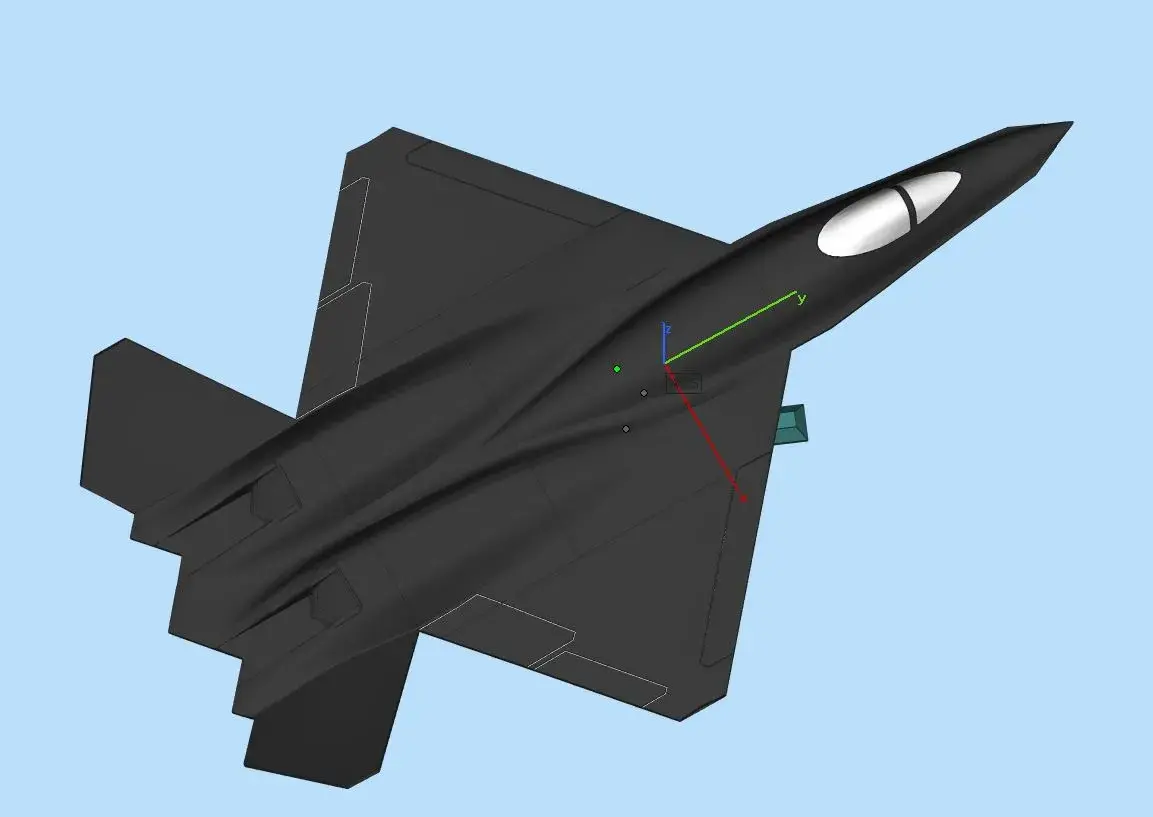 YF-23A Black Widow