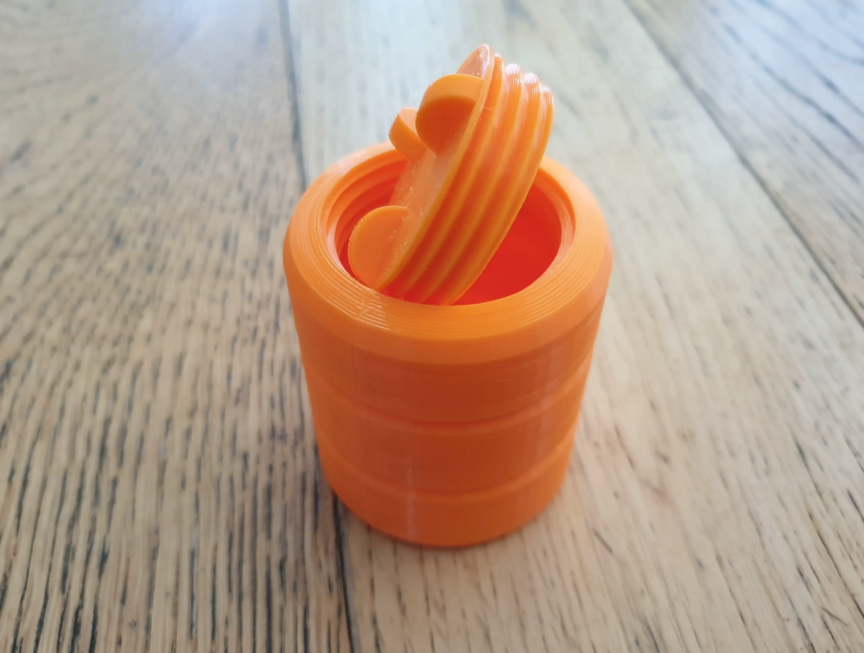 Stash Slime Putty Storage Can Screw Lid Container Easy Print