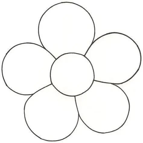 Flor 5 redonda