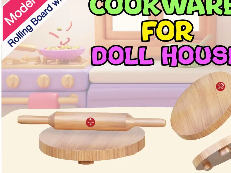 Rolling pin and Board