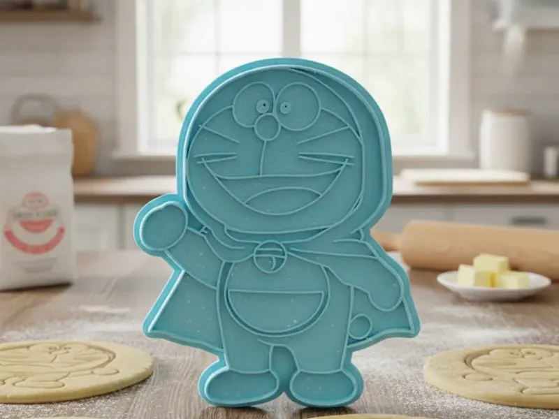 doraemon invisible cloak cookie cutter