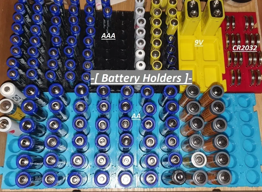 Improved Modular Battery Holders v4