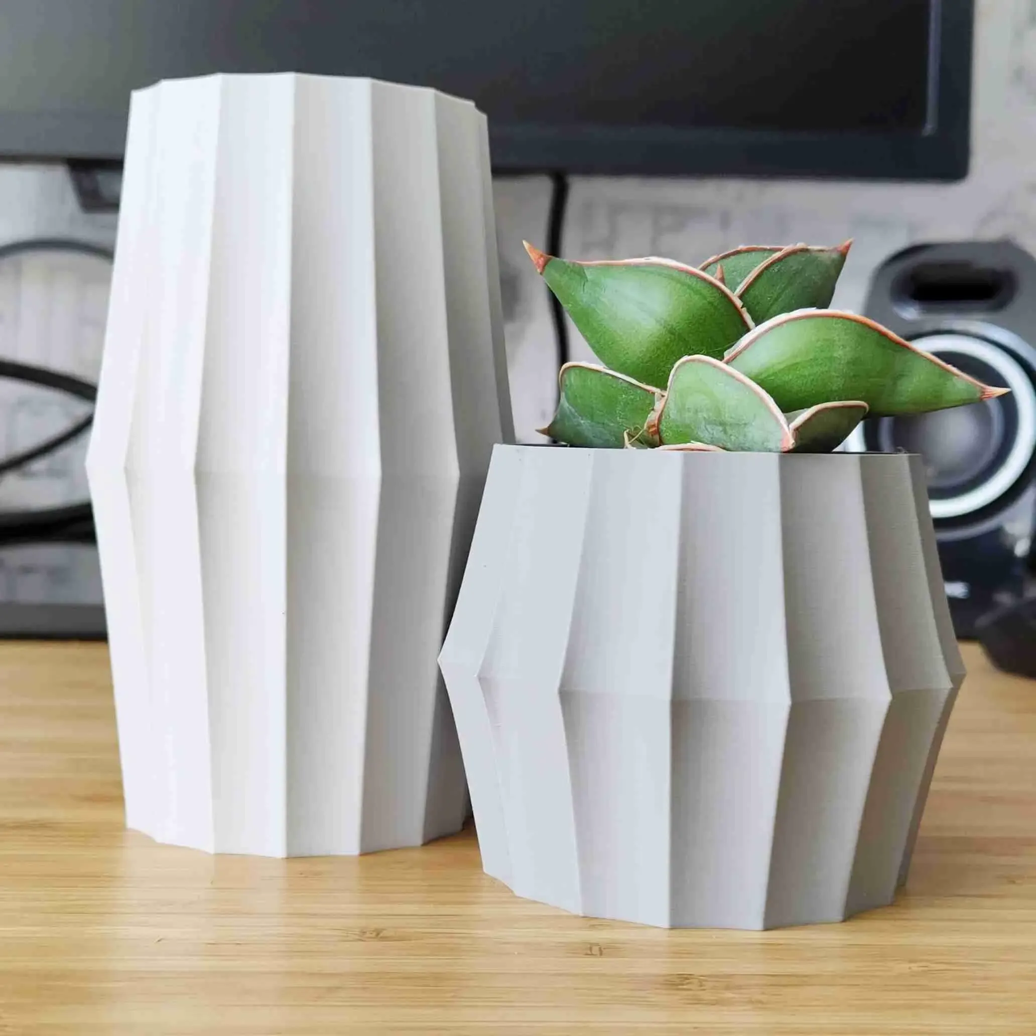Bamboo Pot and Planter - Vase mode design