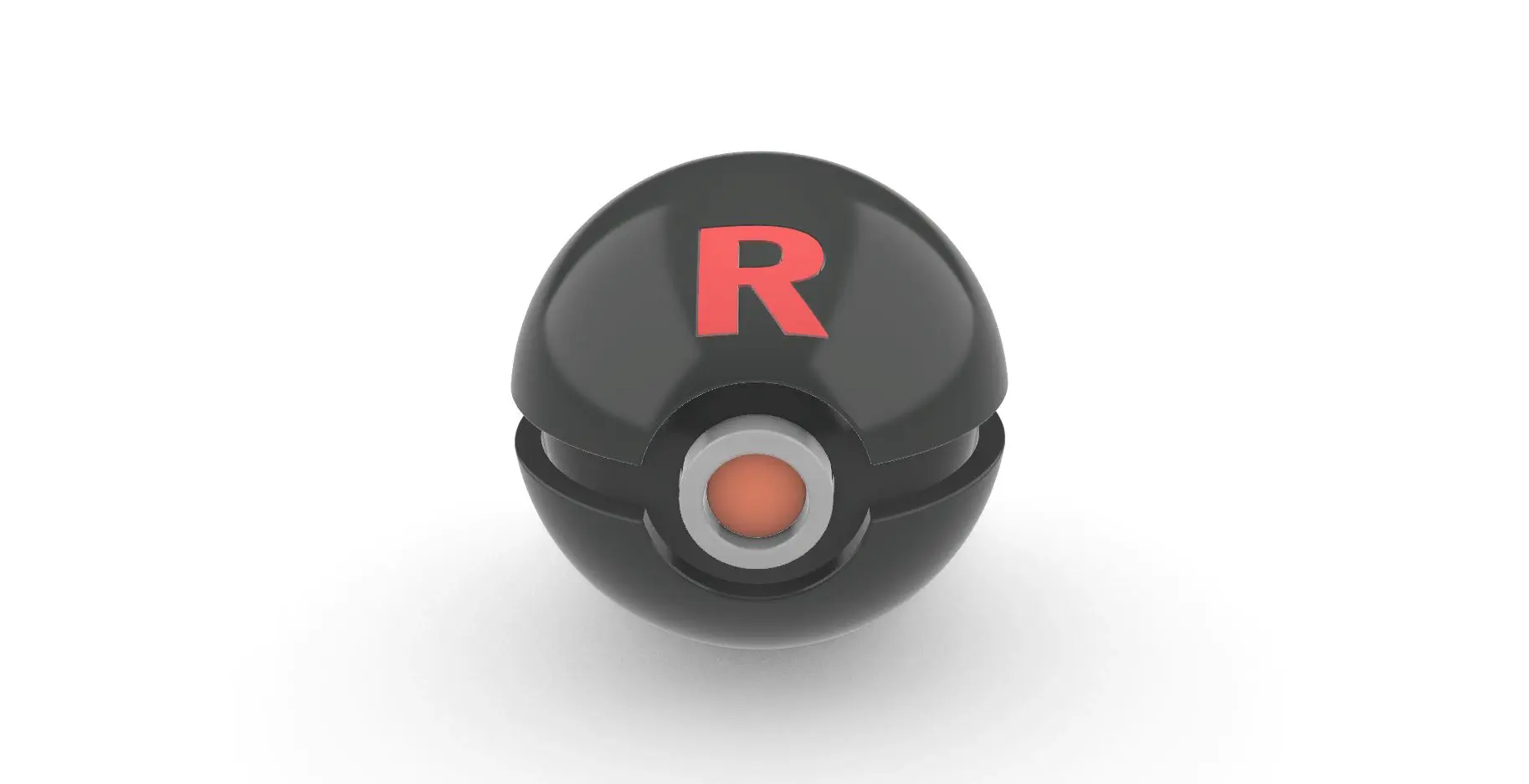 Pokeball Team Rocket Ball