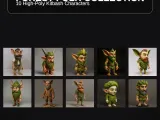 Forest Folk Collection – 10 High-Poly Kitbash Characters-0