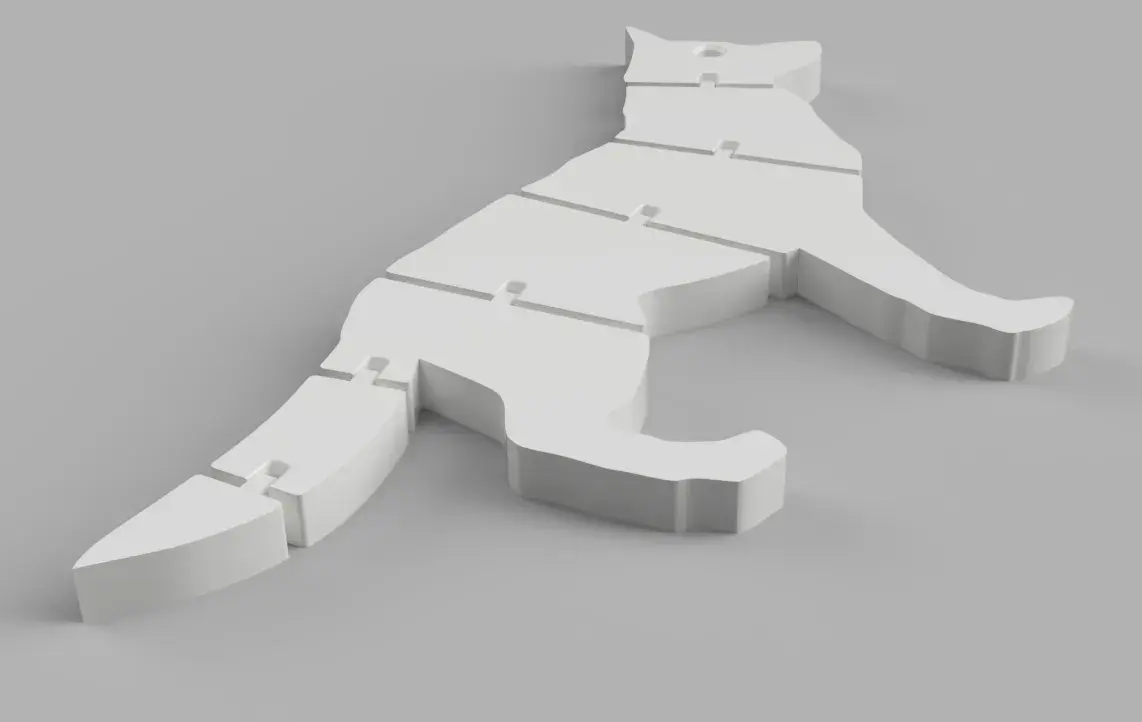 CHIEN-LOUP ARTICULE "Mister Wolf"