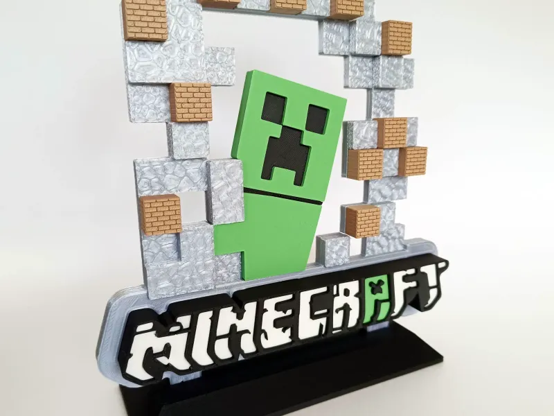 Logo 3D Minecraft