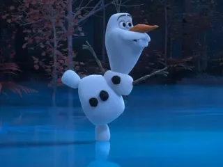 Dancing Olaf from Frozen