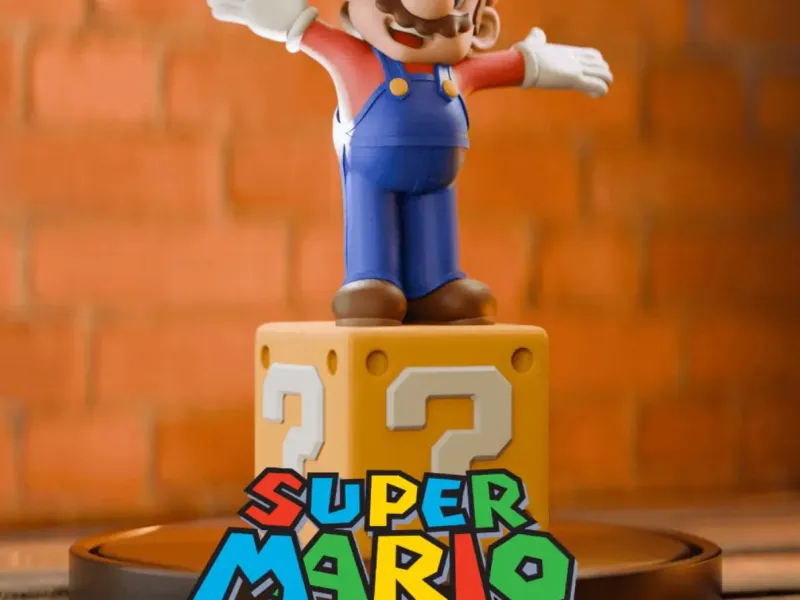 Mario - Super Plumber Hero 3D Printed Collectible