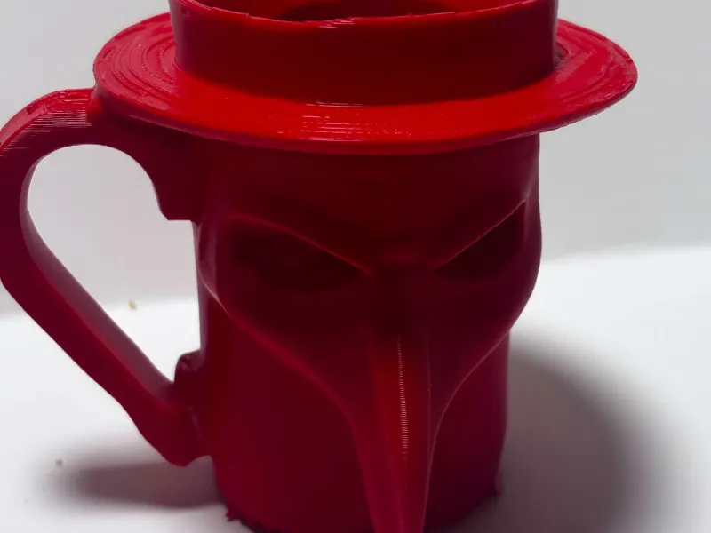 Halloween plague doctor mug