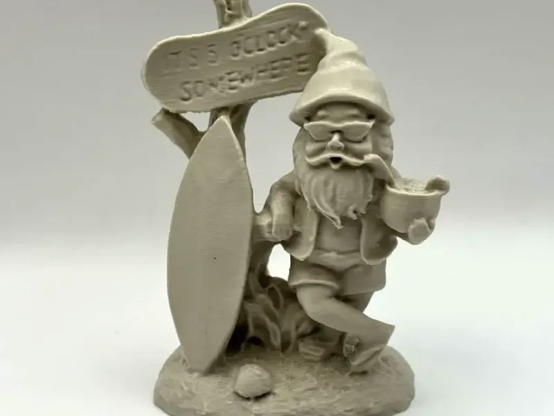 Surfer Garden Gnome
