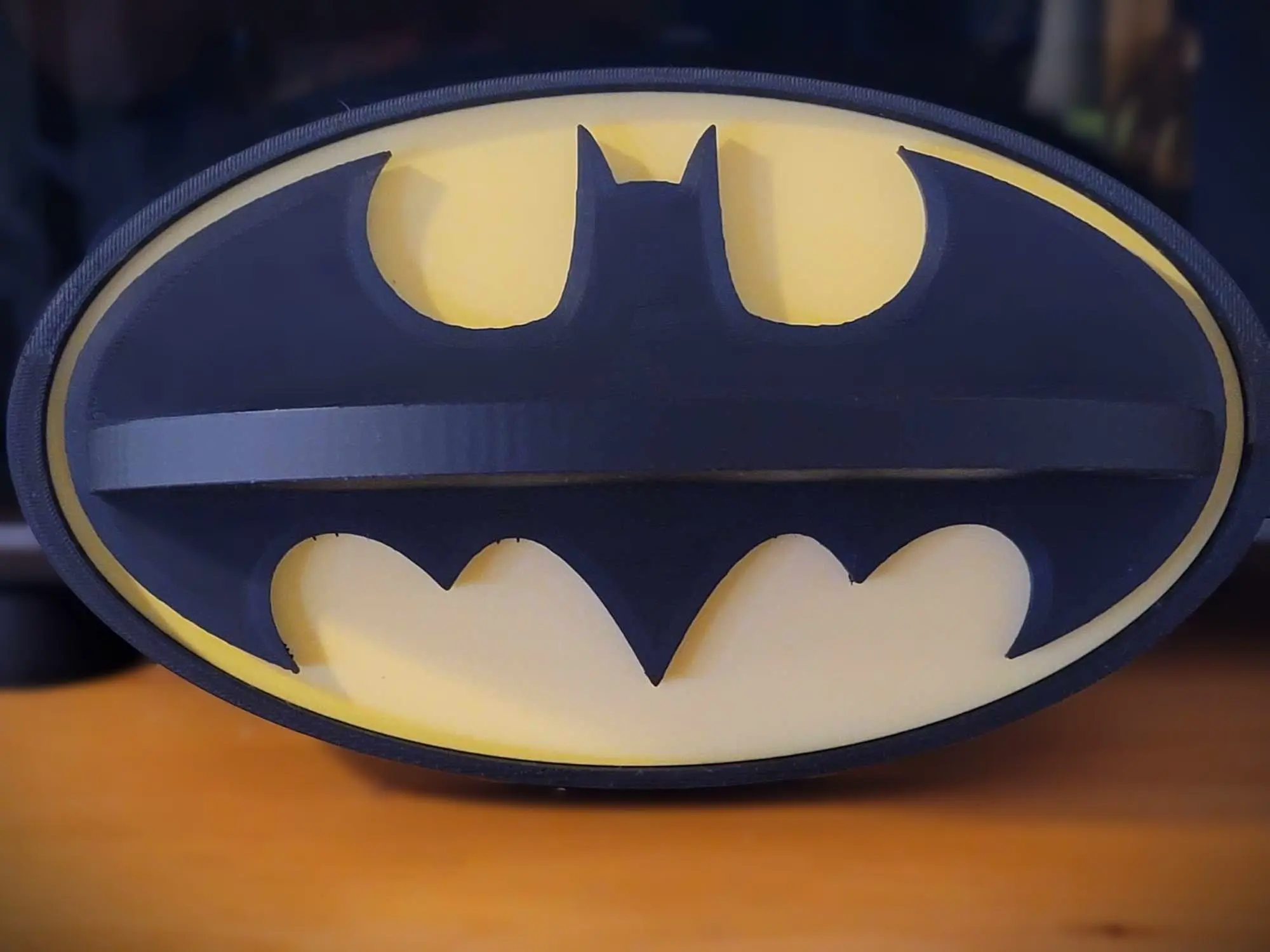 4-teiliges Batman-Logo-Regal