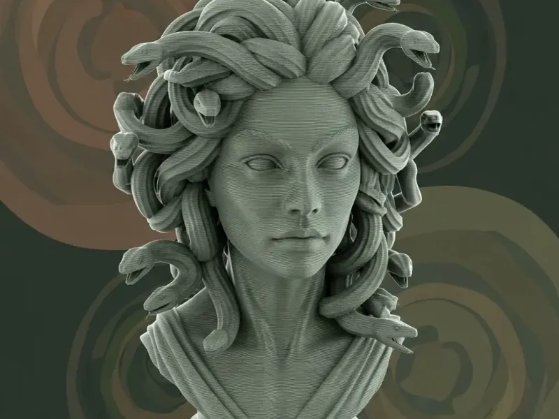 Medusa Estatua