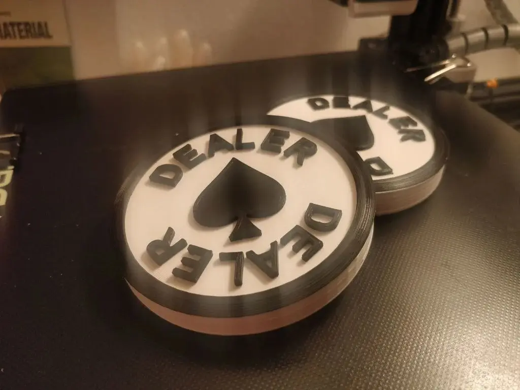 Poker Dealer Button