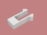 Simple 3D printable clip-3