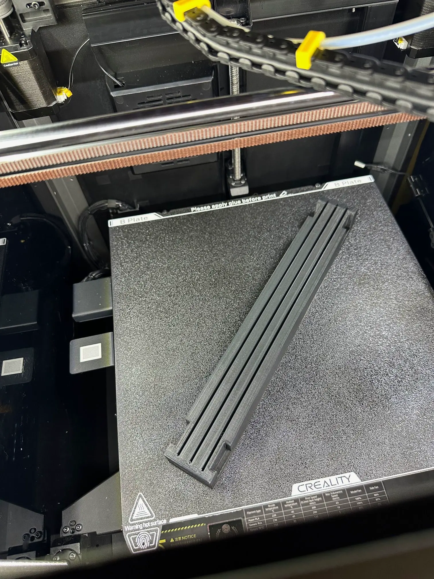 K1 Max Under Table Build Plate Rack