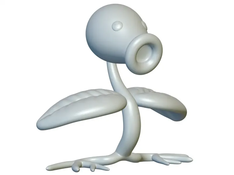 Pokemon Bellsprout #69 - Bereit für den 3D-Druck!