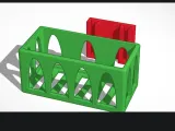 basket with wall mount-0