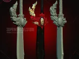 Solo Leveling Dagger Weapon Cosplay - Demon King Knife-1