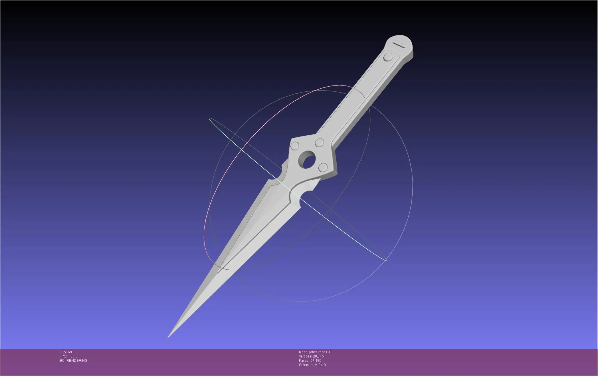 Persona 5 Joker Knife
