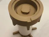 Detachable Rotating Turntable for Model Spray Coating and Painting-4