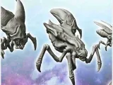 Set of seven alien creatures on legs (33) - miniatures figur-5