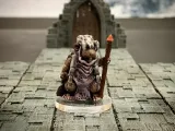 Ratfolk Druid Mother (32mm scale)-0