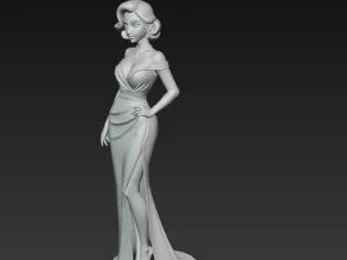 elegant lady