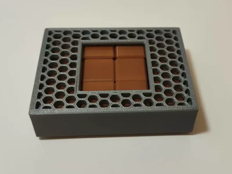 難解パズル玩具 - 六角形ブロック充填